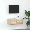 vidaXL Tv-meubel 60x31x25,5 cm bewerkt hout wit
