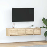 vidaXL Tv-meubel 60x31x25,5 cm bewerkt hout wit