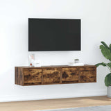 vidaXL Tv-meubel 60x31x25,5 cm bewerkt hout wit