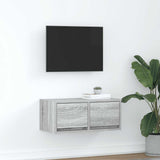 vidaXL Tv-meubel 60x31x25,5 cm bewerkt hout wit