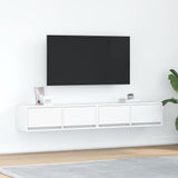 vidaXL Tv-meubel 60x31x25,5 cm bewerkt hout wit