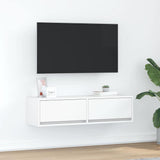 vidaXL Tv-meubel 60x31x25,5 cm bewerkt hout wit