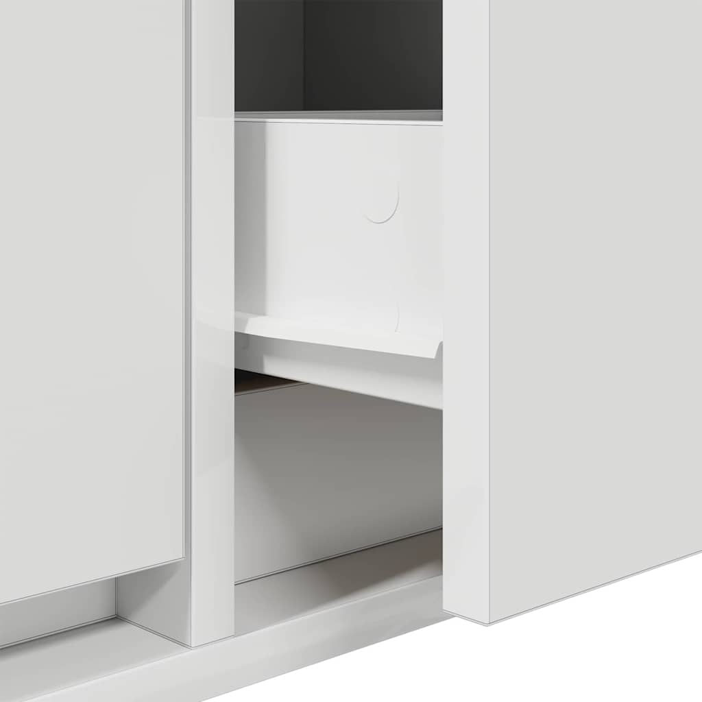 vidaXL Tv-meubel 60x31x25,5 cm bewerkt hout wit