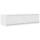 vidaXL Tv-meubel 60x31x25,5 cm bewerkt hout wit