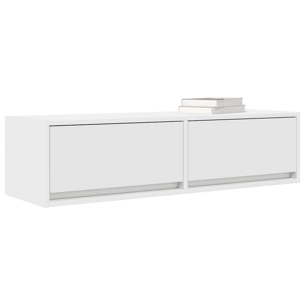 vidaXL Tv-meubel 60x31x25,5 cm bewerkt hout wit