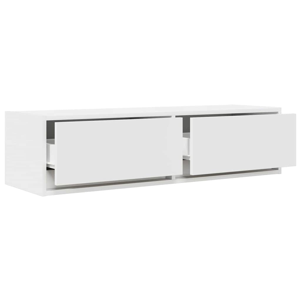 vidaXL Tv-meubel 60x31x25,5 cm bewerkt hout wit
