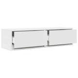 vidaXL Tv-meubel 60x31x25,5 cm bewerkt hout wit