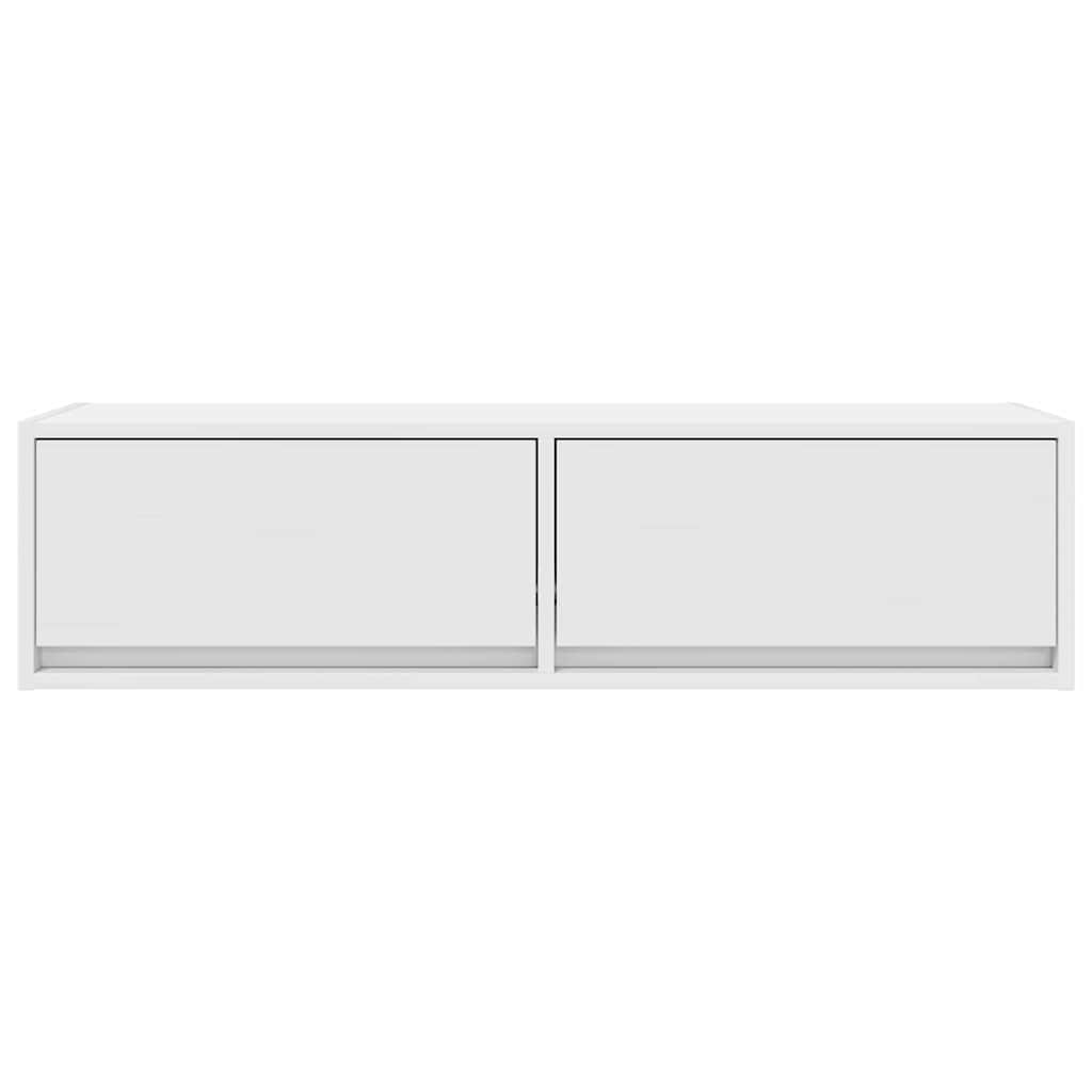 vidaXL Tv-meubel 60x31x25,5 cm bewerkt hout wit