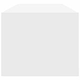 vidaXL Tv-meubel 60x31x25,5 cm bewerkt hout wit
