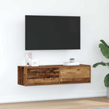 vidaXL Tv-meubel 60x31x25,5 cm bewerkt hout wit