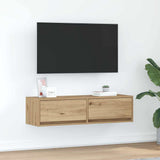 vidaXL Tv-meubel 60x31x25,5 cm bewerkt hout wit