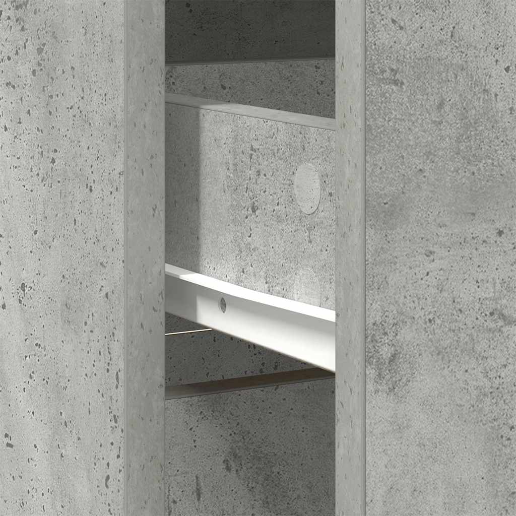 vidaXL Dressoir met lade 80x34x76 cm spaanplaat wit
