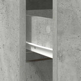 vidaXL Dressoir met lade 80x34x76 cm spaanplaat wit
