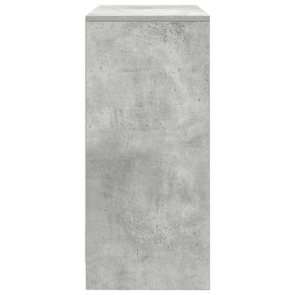 vidaXL Dressoir met lade 80x34x76 cm spaanplaat wit