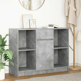 vidaXL Dressoir met lade 101x35x76 cm spaanplaat wit