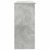 vidaXL Dressoir met lade 101x35x76 cm spaanplaat wit