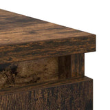 vidaXL Dressoir met lades 71x35x84 cm spaanplaat wit
