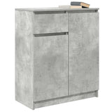 vidaXL Dressoir met lade 71x35x84 cm spaanplaat wit