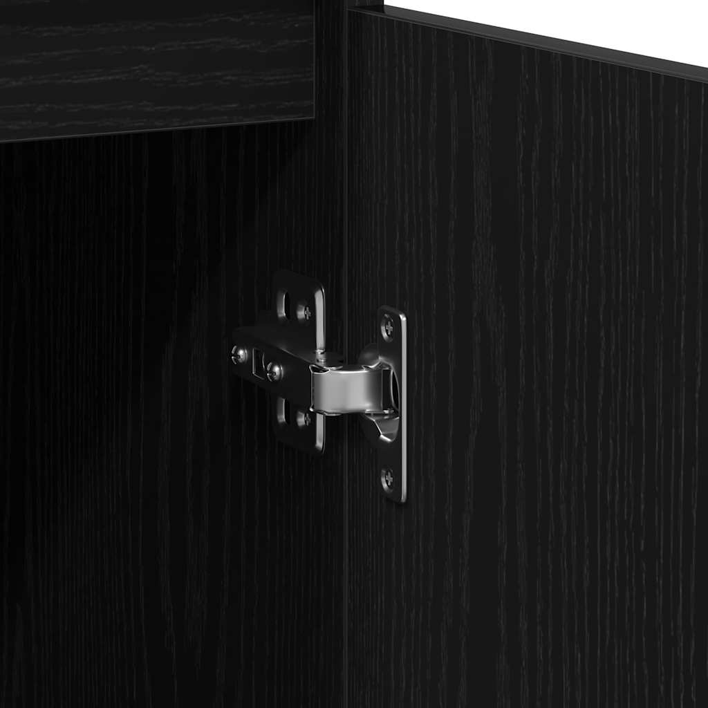 vidaXL Dressoir met lade 71x35x65 cm spaanplaat wit