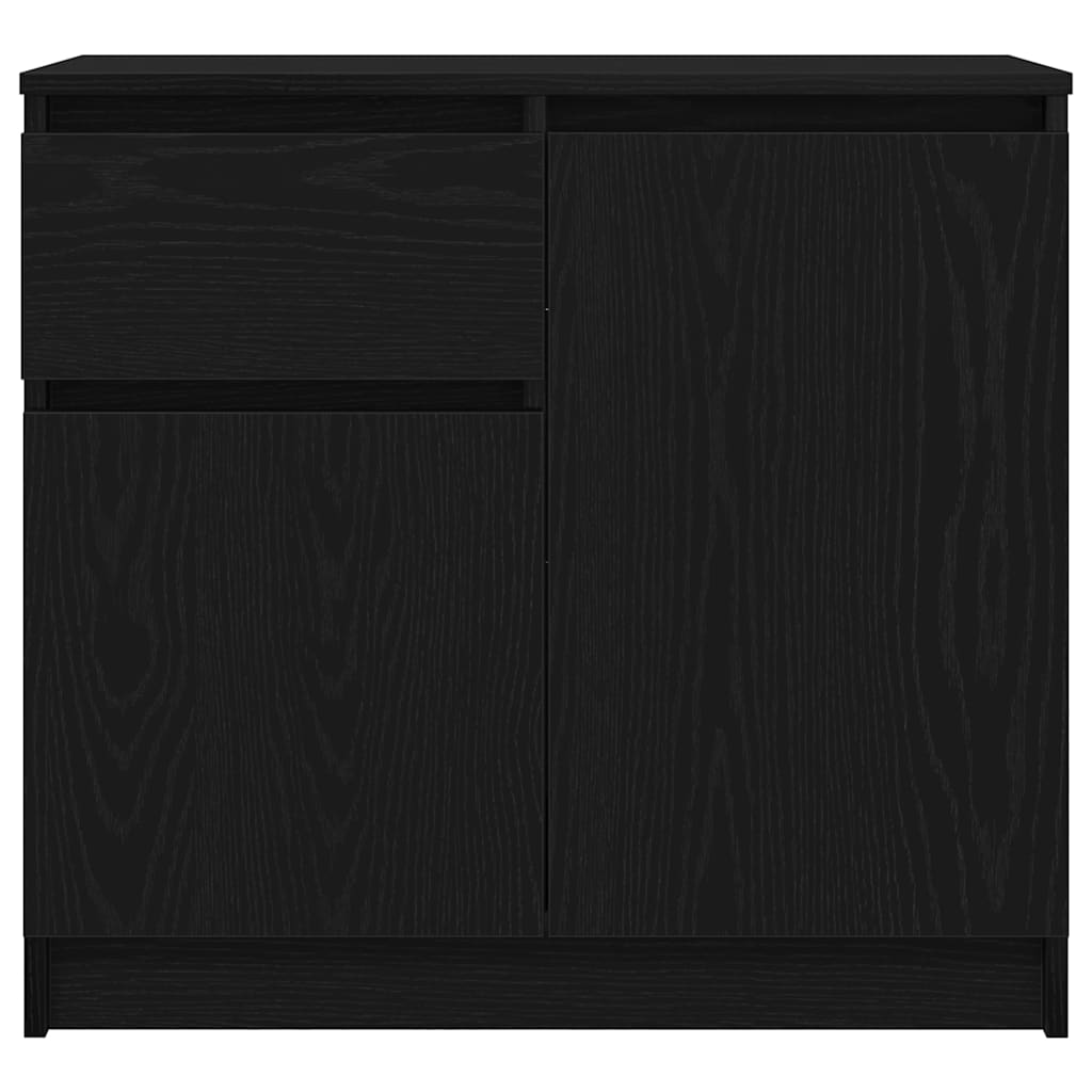 vidaXL Dressoir met lade 71x35x65 cm spaanplaat wit
