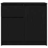 vidaXL Dressoir met lade 71x35x65 cm spaanplaat wit