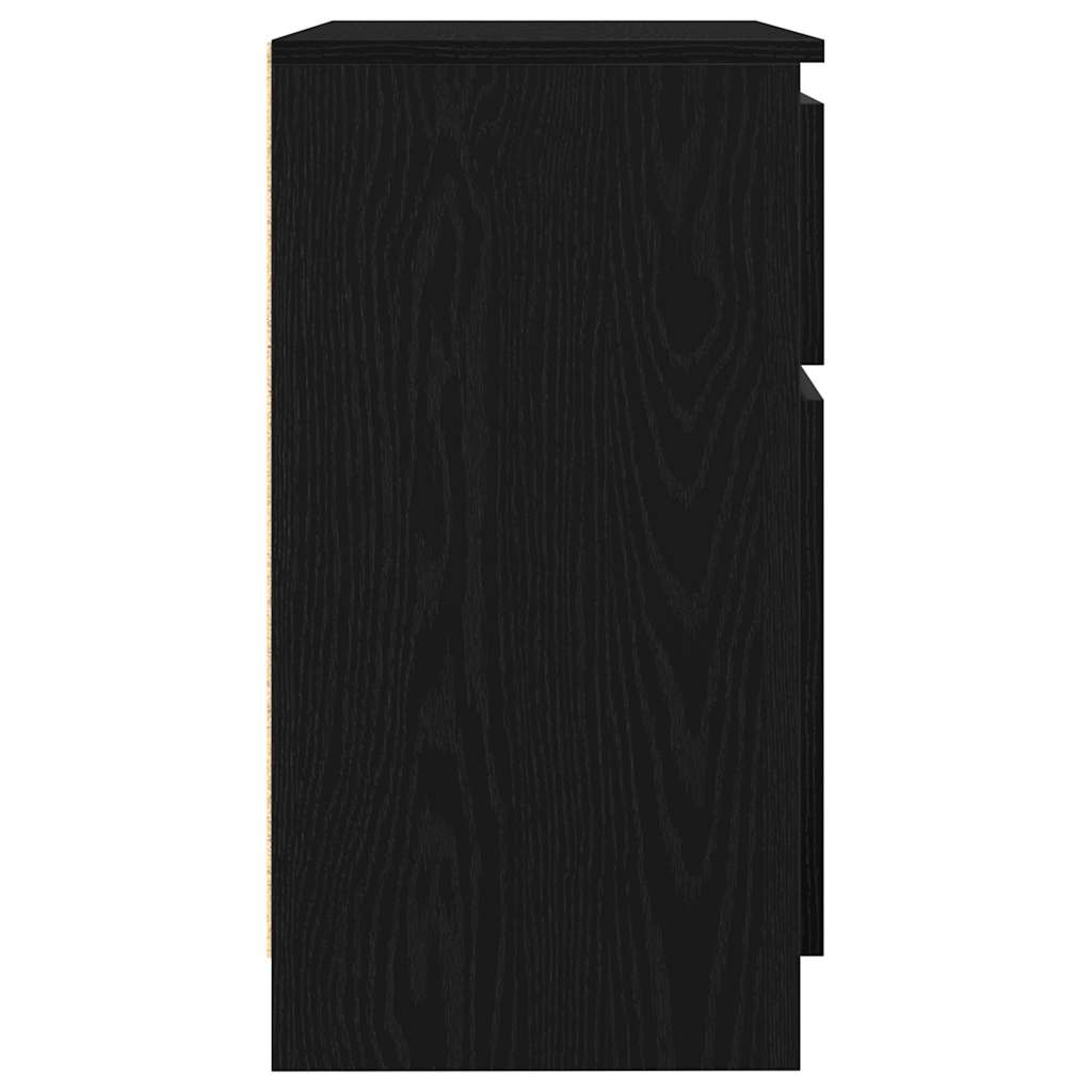 vidaXL Dressoir met lade 71x35x65 cm spaanplaat wit