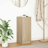 vidaXL Dressoir 29,5x34x76 cm spaanplaat wit