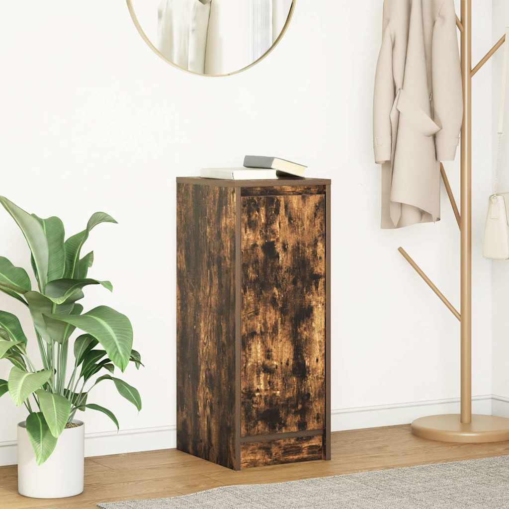 vidaXL Dressoir 29,5x34x76 cm spaanplaat wit