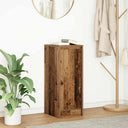 vidaXL Dressoir 29,5x34x76 cm spaanplaat wit