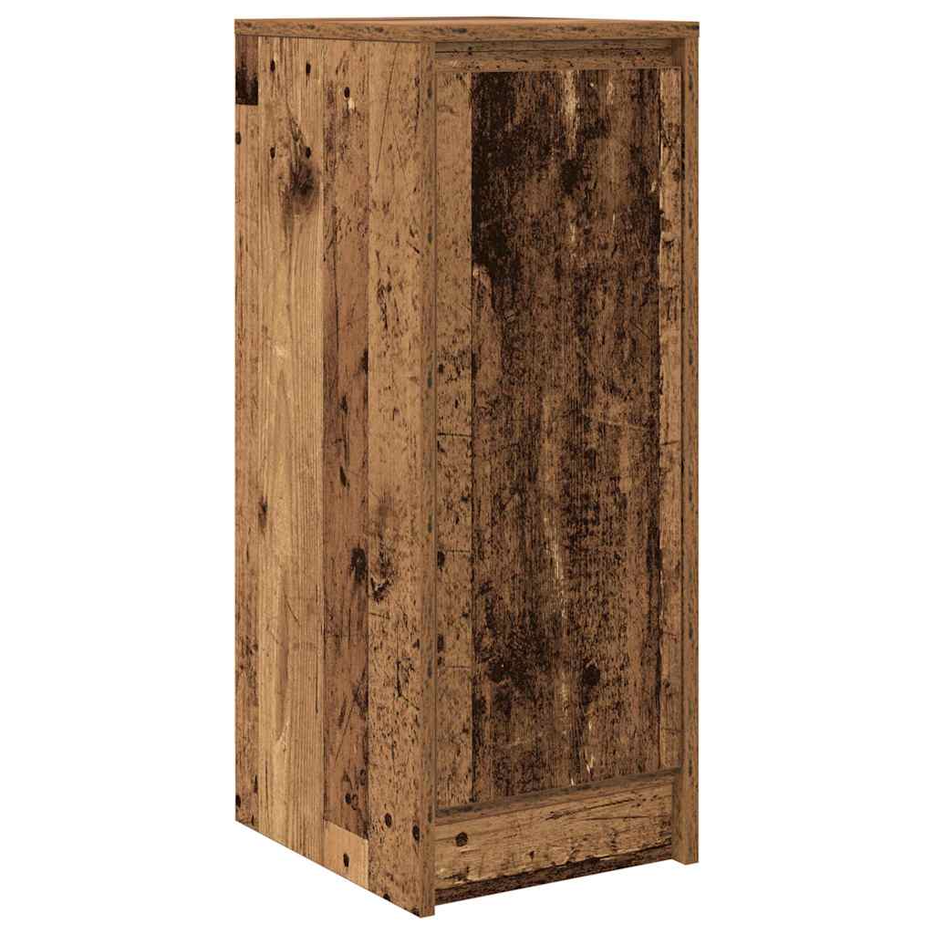 vidaXL Dressoir 29,5x34x76 cm spaanplaat wit