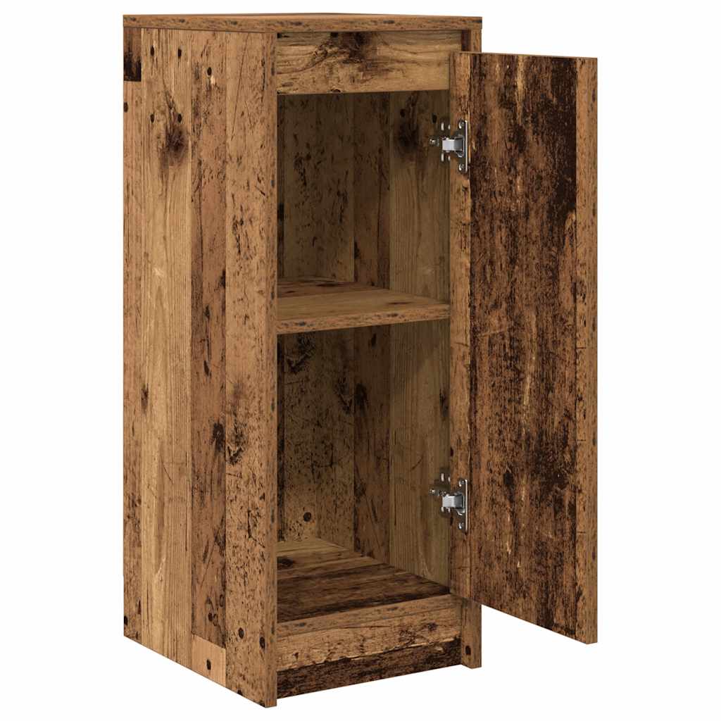 vidaXL Dressoir 29,5x34x76 cm spaanplaat wit