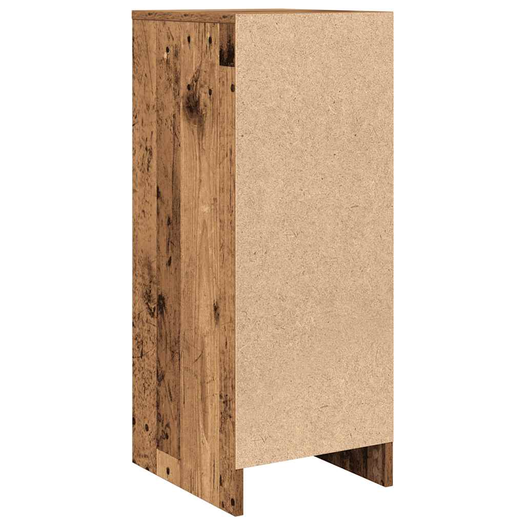 vidaXL Dressoir 29,5x34x76 cm spaanplaat wit