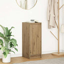 vidaXL Dressoir 29,5x34x76 cm spaanplaat wit