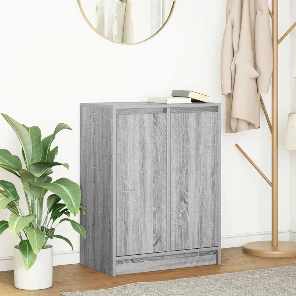 vidaXL Dressoir 57x34x76 cm bewerkt hout wit