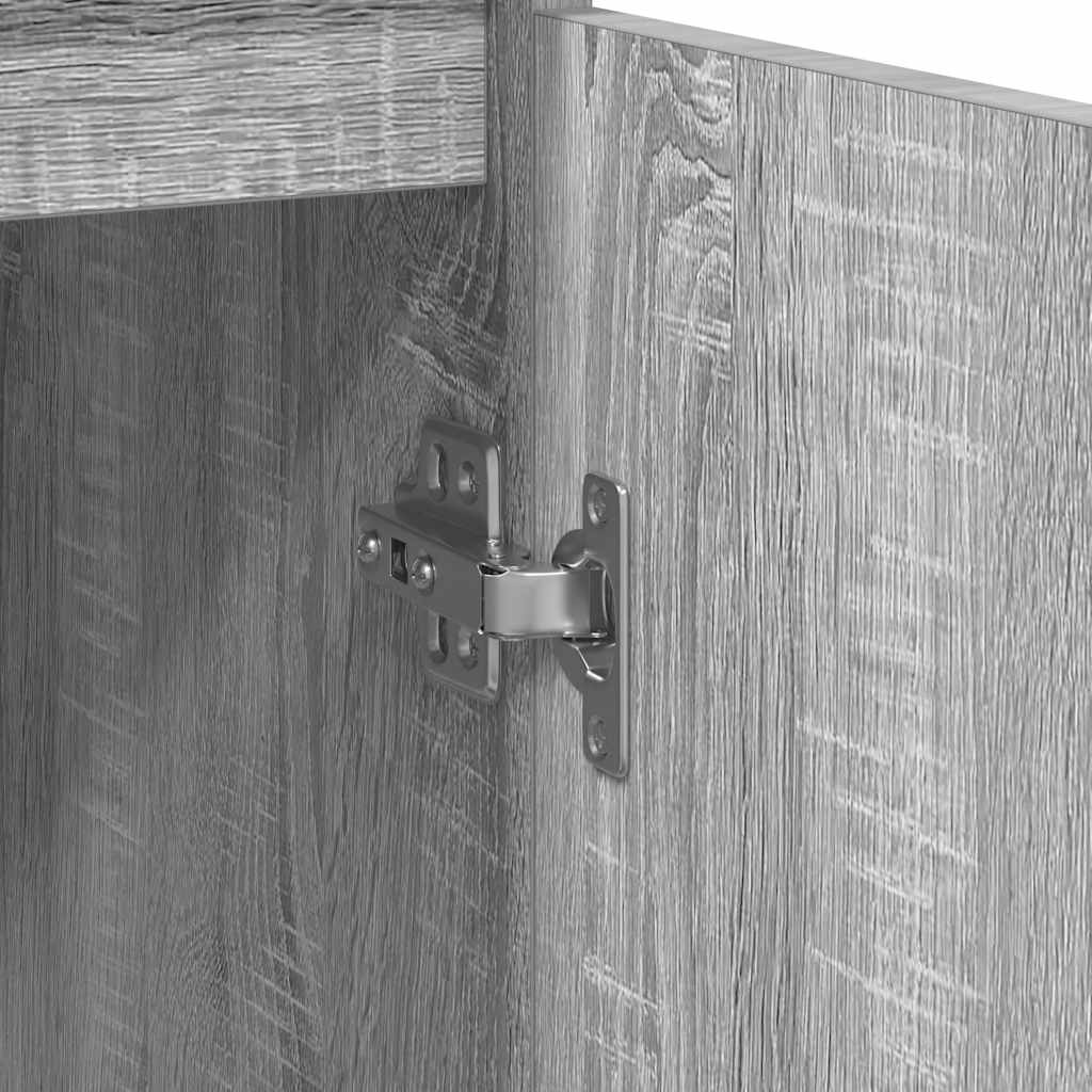 vidaXL Dressoir 57x34x76 cm bewerkt hout wit