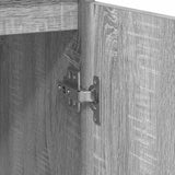 vidaXL Dressoir 57x34x76 cm bewerkt hout wit