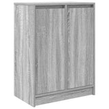vidaXL Dressoir 57x34x76 cm bewerkt hout wit