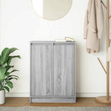 vidaXL Dressoir 57x34x76 cm bewerkt hout wit