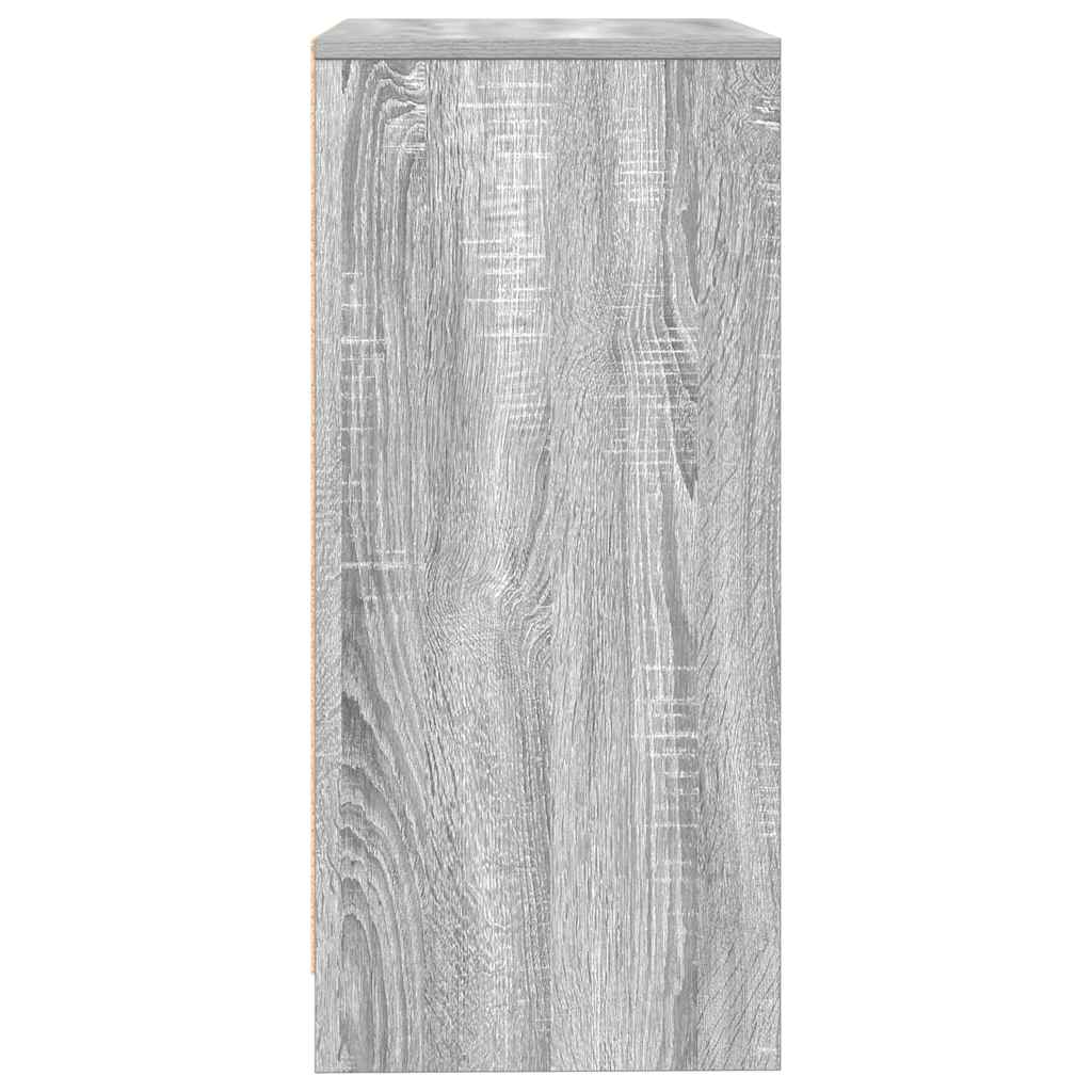 vidaXL Dressoir 57x34x76 cm bewerkt hout wit