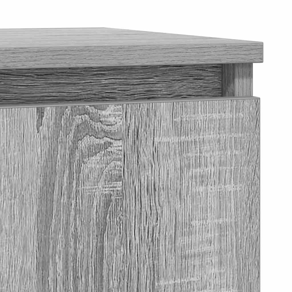 vidaXL Dressoir 57x34x76 cm bewerkt hout wit