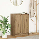 vidaXL Dressoir 57x34x76 cm bewerkt hout wit