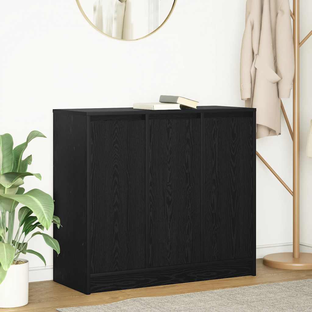 vidaXL Dressoir 85x34x76 cm bewerkt hout wit