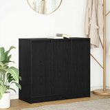 vidaXL Dressoir 85x34x76 cm bewerkt hout wit