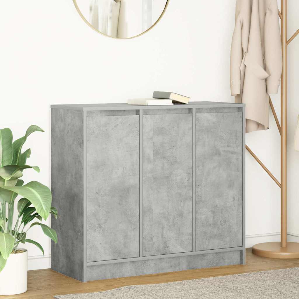 vidaXL Dressoir 85x34x76 cm bewerkt hout wit