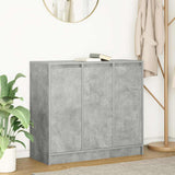 vidaXL Dressoir 85x34x76 cm bewerkt hout wit
