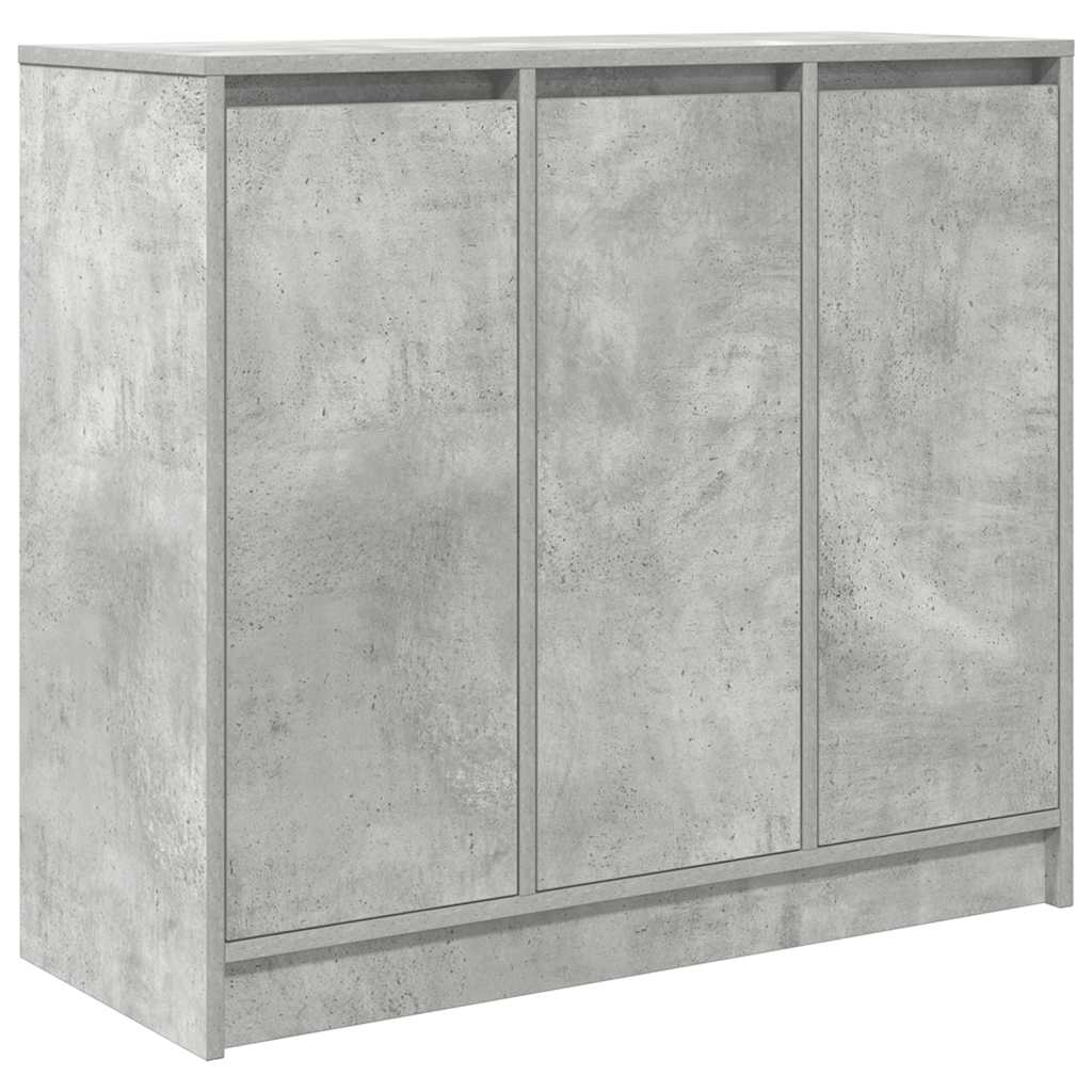 vidaXL Dressoir 85x34x76 cm bewerkt hout wit