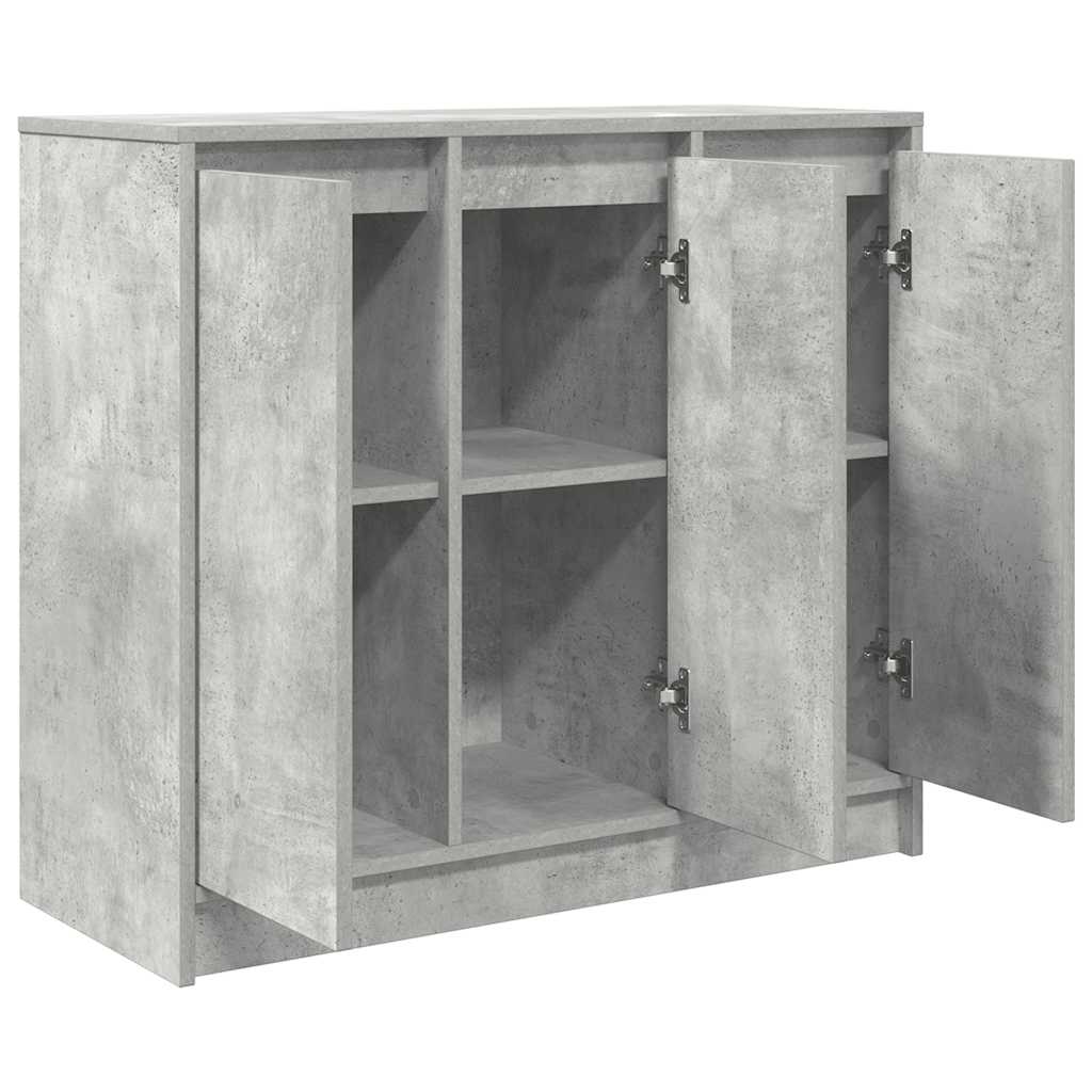 vidaXL Dressoir 85x34x76 cm bewerkt hout wit