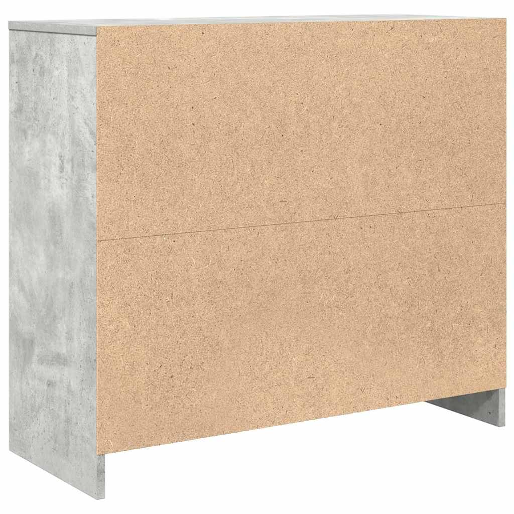 vidaXL Dressoir 85x34x76 cm bewerkt hout wit