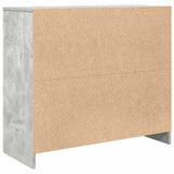 vidaXL Dressoir 85x34x76 cm bewerkt hout wit