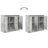 vidaXL Dressoir 85x34x76 cm bewerkt hout wit